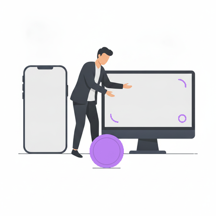 Krypto App und Desktop Zugangswege