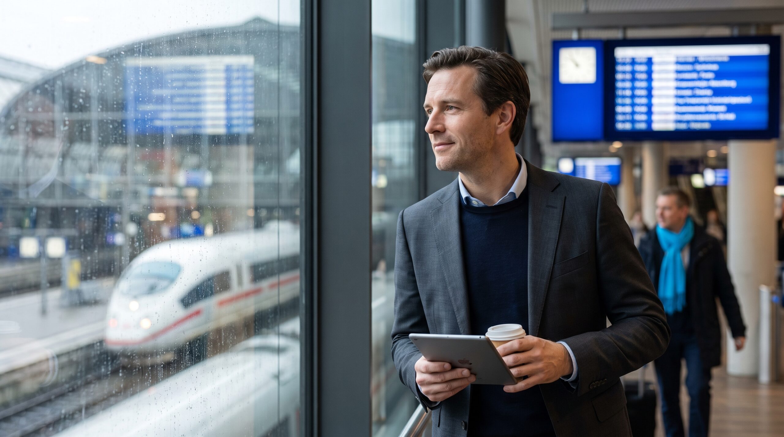 Fast jeder zweite Fernzug im Juli verspätet