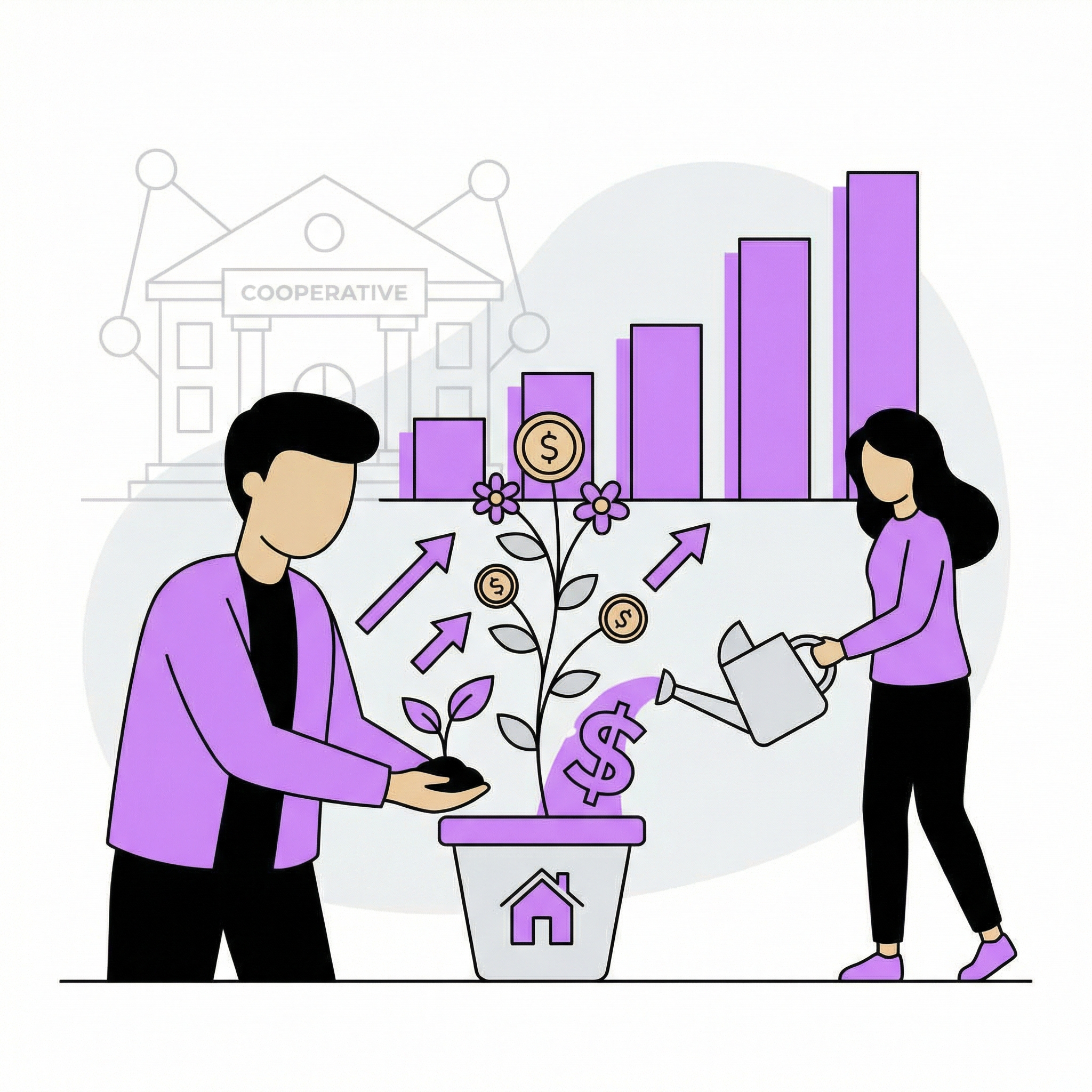 Genossenschaftsanteile: Rendite durch gemeinschaftliches Wirtschaften