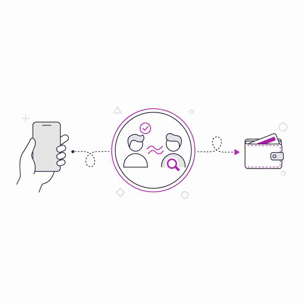 An image illustrating Girokonto online eröffnen mit Videoident: So funktioniert's